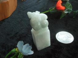 A貨翡翠貔貅飄翠冰糯貔貅膠塊翡翠貔貅手工精工雕刻莫西沙老坑料玉 翡翠 飾品 收藏【二手】【大唐盛世】-1730 歷史價格詳細信息