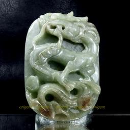 珍珠林~錢龍吐珠玉珮~天然翠玉 #406 歷史價格詳細信息