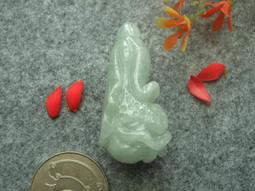 R828玉墜子❀ 翡翠玉A貨 水潤清新大白菜百財項墜 墜子 吊墜 掛件【緬甸玉翠軒】首飾品 價格比較,價格查詢,歷史價格詳細信息