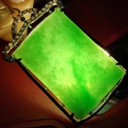 緬甸A貨翡翠果綠筒珠流蘇設計耳環手鏈14K成套飾品成品242Eo超值款批發零售特惠中 歷史價格詳細信息