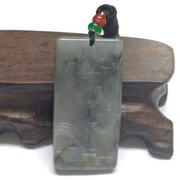 翡翠烏雞平安扣玉佩A貨緬甸玉扣吊墜天然玉掛件CX2512YPS24427-32 歷史價格詳細信息