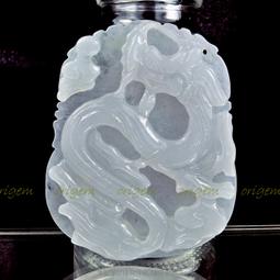 珍珠林~冰種本色緬甸美玉~中壇元帥李哪吒三太子玉珮#320 歷史價格詳細信息