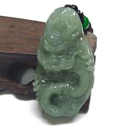 天然翡翠滿綠龍牌吊墜a貨四會源頭好貨水潤精雕帶證清倉061 歷史價格詳細信息