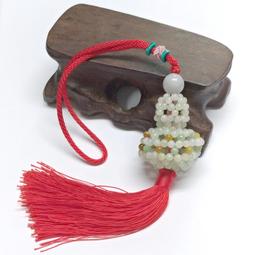 天然玉石翡翠葫蘆手工編織本命年男女情侶款紅繩招財同款腳鏈特艾超夯 精品 歷史價格詳細信息