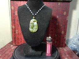 (小胖的店)~冰種翠綠種緬甸玉~山水風景~項鍊 歷史價格詳細信息