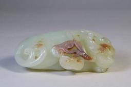 天然 和闐白玉帶綠 【圓滿平安玉珮】溫潤色柔直徑4.68ㄨ厚1.2cm(53g)=A3-41 歷史價格詳細信息