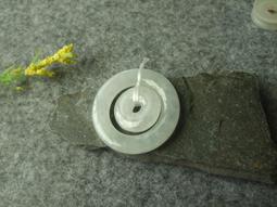 K1321玉墜子❀翡翠玉A貨冰潤飄花通透小算盤珠平安扣玉牌吊墜掛件 【緬甸玉翠軒】首飾品 歷史價格詳細信息