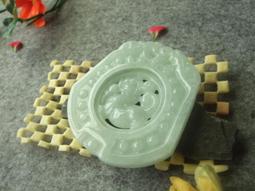 玉珮 項錬 碧貴緣 翡翠a貨貔貅玉墜 玉石吊墜淺綠雙貔貅掛件 歷史價格詳細信息