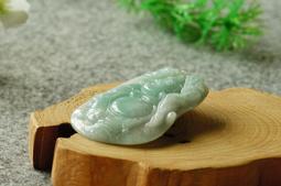 翡翠龍形牌子吊墜老坑糯種豆綠色緬甸A貨男女款原石揭陽送證書 歷史價格詳細信息