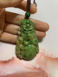 玉珮 項錬 碧貴緣 翡翠a貨貔貅玉墜 玉石吊墜淺綠雙貔貅掛件 歷史價格詳細信息