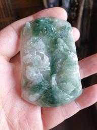 逸品軒~天然緬甸玉A貨-R2169-黃翡龍如意墜子 長79mm寬50mm厚17.3mm 糯種，巧色巧雕，顏色金黃漂亮。 歷史價格詳細信息