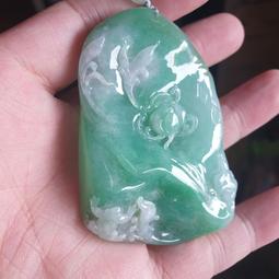 逸品軒~天然緬甸玉A貨-R2169-黃翡龍如意墜子 長79mm寬50mm厚17.3mm 糯種，巧色巧雕，顏色金黃漂亮。 歷史價格詳細信息