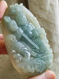 天然A貨緬甸玉 冰膠老油綠俏金手工雕佛公翡翠佛墜 冰起膠晴底色藏抹冰黃 肚圓澎法像好 歷史價格詳細信息