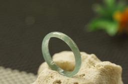 U5562玉戒指❀ 12# 瓜料天然翡翠A貨冰潤淺藍水通透細條戒圈指環戒子【緬甸玉翠軒】玉首飾品 男女款式  尾戒 歷史價格詳細信息