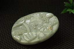 R3046墜子❀翡翠玉A貨水潤飄花大山水牌圓牌墜子吊墜掛件玉珮【緬甸玉翠軒】玉首飾品  適合帥哥美女佩戴 歷史價格詳細信息