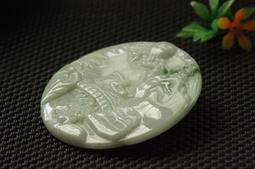 翡翠館 緬甸玉 掛件（花開富貴）精選老坑花開富貴 車掛 壁挂 牡丹花 玉墜  翡翠A貨 歷史價格詳細信息