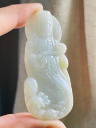????天上聖母????天然緬甸玉 A貨翡翠-白冰 立體精雕 Q版 媽祖【92jade 遇見善緣】現貨特惠 翡翠媽祖 玉媽祖 媽祖玉 歷史價格詳細信息