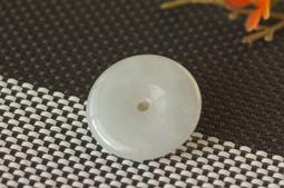 冰潤翡翠翡翠平安扣吊墜(可代配掛繩)裸石無裂紋種老膠感足底子細膩裸 翡翠 飾品 收藏【二手】【微淵古董】-4332 歷史價格詳細信息