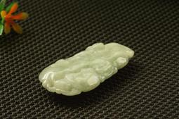 翡翠荷花吊墜室外自然光拍攝品質看尺寸20✖️28.4✖️9.6mm 翡翠 飾品 收藏【二手】【微淵古董】-3989 歷史價格詳細信息