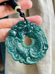 天然a貨翡翠魚躍龍門冰種玉石掛件吊墜三件都是種水很好的，冰冰的小掛件。都打了吊墜孔，冰種透 歷史價格詳細信息