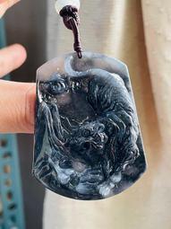 天然A貨緬甸玉 膠潤陽綠飄花天上聖母/媽祖翡翠玉墜 溫潤梨黃底色帶大片陽綠 配戴無壓力大小 歷史價格詳細信息