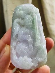 天然翡翠a貨 帶色佛翡翠男女通用款吊墜可掛手機 歷史價格詳細信息