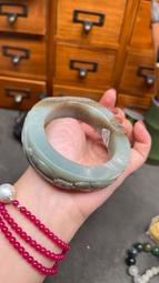 重56.5克和闐玉小把件，新疆且末糖白原石磨的一個隨形把件，35339 歷史價格詳細信息