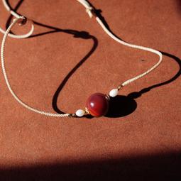 實價南紅珠子鎖骨單珠隨型珠子5449 歷史價格詳細信息