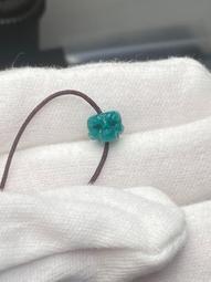 湖北原礦綠松石高瓷果凍藍綠精工燈籠配飾15471 歷史價格詳細信息