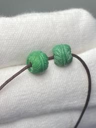 原礦綠松石鐵線紋散珠圓珠老型桶珠三通文玩手鍊星月配飾套裝 歷史價格詳細信息