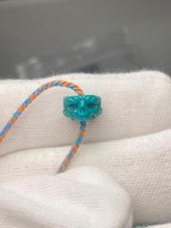 原礦綠松石鐵線紋散珠圓珠老型桶珠三通文玩手鍊星月配飾套裝 歷史價格詳細信息