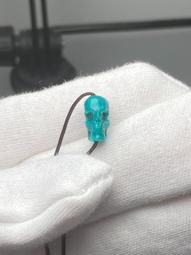 原礦綠松石鐵線紋散珠圓珠老型桶珠三通文玩手鍊星月配飾套裝 歷史價格詳細信息