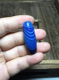 #瑪瑙 纏絲瑪瑙天珠，綠色纏絲天然帶眼大眼睛天珠，尺寸40/ 歷史價格詳細信息