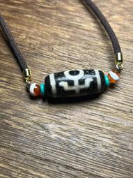 藏傳貴族精品老料包漿多寶天珠掛飾手編長款男女轉運護身項鍊掛墜佛珠配飾-玲瓏心飾 歷史價格詳細信息