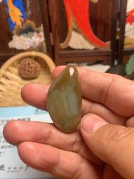 《 和闐玉 》※ 附大師證~藏友藏品寄賣 ※  帶皮原石籽料手把件~~如意太平有相 歷史價格詳細信息