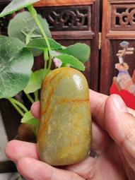 新疆和闐籽料 紅沁全皮笑彌勒獨籽66.8g 歷史價格詳細信息