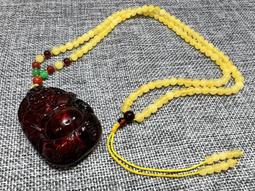 [多藝多]血珀 7.8mm 108顆 頂級原礦 俄羅斯琥珀 血珀 好眠 配在血珀的好處可上網查詢 歷史價格詳細信息