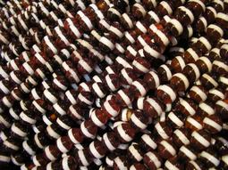 ~奇芽 水晶.寶石~ 緬甸 天然-紅寶.綠寶 5mm AAA極品 長度35cm 一標一條 *＝大批發場＝礦質 歷史價格詳細信息