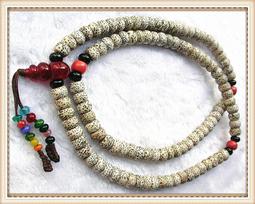 【雅之賞|藏傳|佛教文物】精品＊ 尼泊爾 藏銀鑲綠松石 嘎嗚~~B40  (附中國結繩) 歷史價格詳細信息