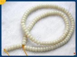 【雅之賞|佛教特賣* 藏式菩提根桶珠 精工打磨( 12*8mm )108顆素珠 &lt;附12-13mm佛頭&gt;~010905 歷史價格詳細信息