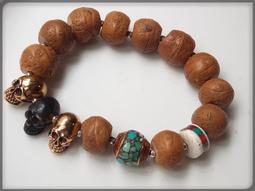 天然菩提銅鍍金檀木小鹿汽車掛件可愛創意五路財神車載掛飾新款禮 歷史價格詳細信息