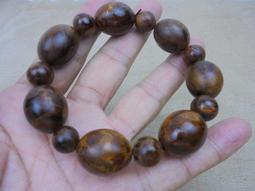 ※※蜜之鄉※※ 佛珠-手珠-小飾品-精選越中肖楠紅肉釘瘤手珠(沉水)20m-重58.5g-2700元 歷史價格詳細信息