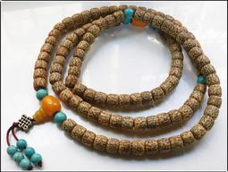 藏式血絲菩提108顆星月手串手錬佛珠念珠金絲菩提子項鏈男女款 歷史價格詳細信息