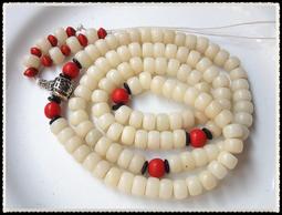 【雅之賞|佛教特賣* 藏式菩提根桶珠 精工打磨( 12*8mm )108顆素珠 &lt;附12-13mm佛頭&gt;~010905 歷史價格詳細信息