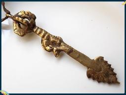 尼泊爾手工純銅文殊智慧劍藏傳法器復古文殊劍法器密宗佛具用品 歷史價格詳細信息