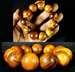 [福田工藝]台灣檜木水磨聞香念珠手珠佛珠/木質堅硬特極重油[半沉水]18咪12子[檜1] 歷史價格詳細信息