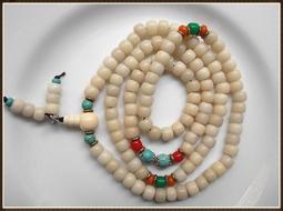 【雅之賞|佛教特賣* 藏式菩提根桶珠 精工打磨( 12*8mm )108顆素珠 &lt;附12-13mm佛頭&gt;~010905 歷史價格詳細信息