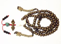 --般若軒--西藏天然老小鳳眼菩提108顆念珠(硨磲/金剛鈴)  #505-14 歷史價格詳細信息