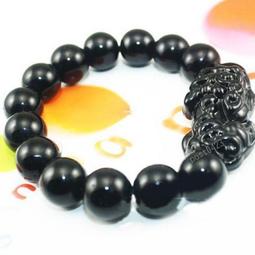 【小工人】黑色驅邪水晶貔貅 黑曜石手環 招財 情侶手環 價格比較,價格查詢,歷史價格詳細信息