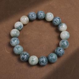 雕刻蓮花白玉菩提根手串女文玩佛珠男盤玩十八籽情侶正品手持手鏈 歷史價格詳細信息